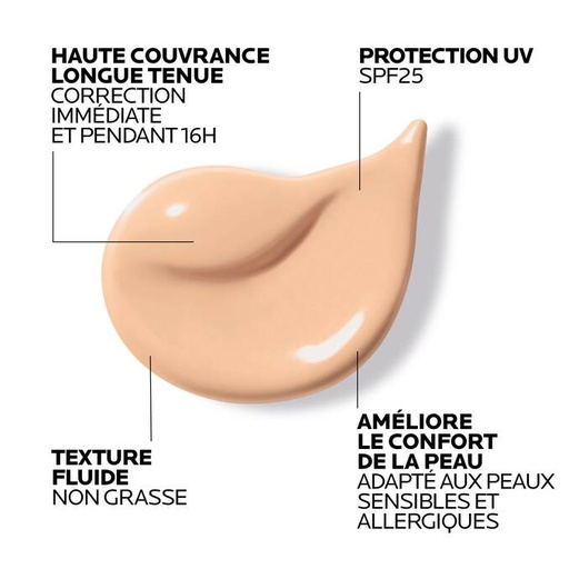 LA ROCHE POSAY TOLERIANE FLUIDE CORRECTEUR SPF25 - TEINTE 13 30ML