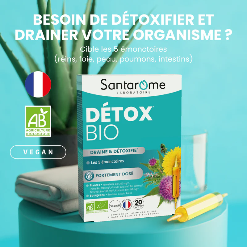 SANTAROME DETOX BIO - 20*10ML