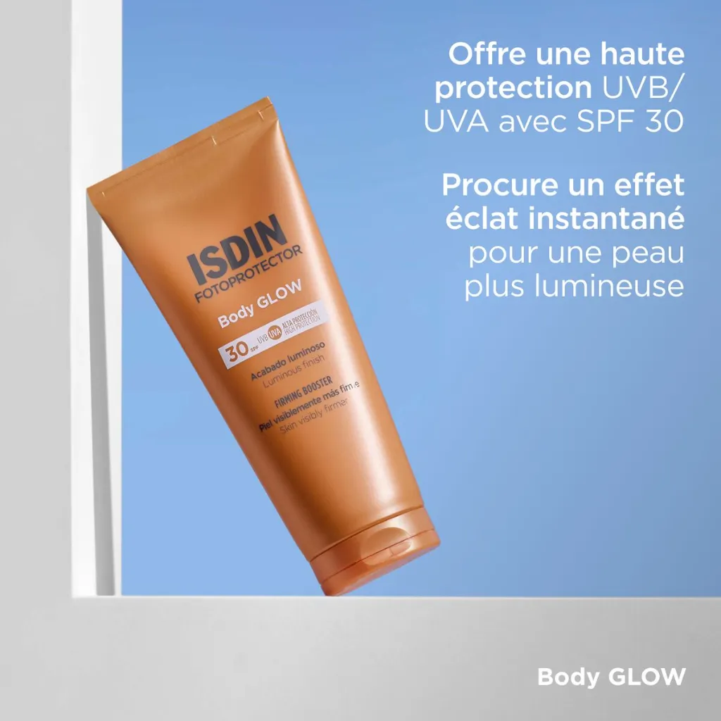 ISDIN SOLAIRE FOTOPROTECTOR BODY GLOW SPF30 200ML-4.webp