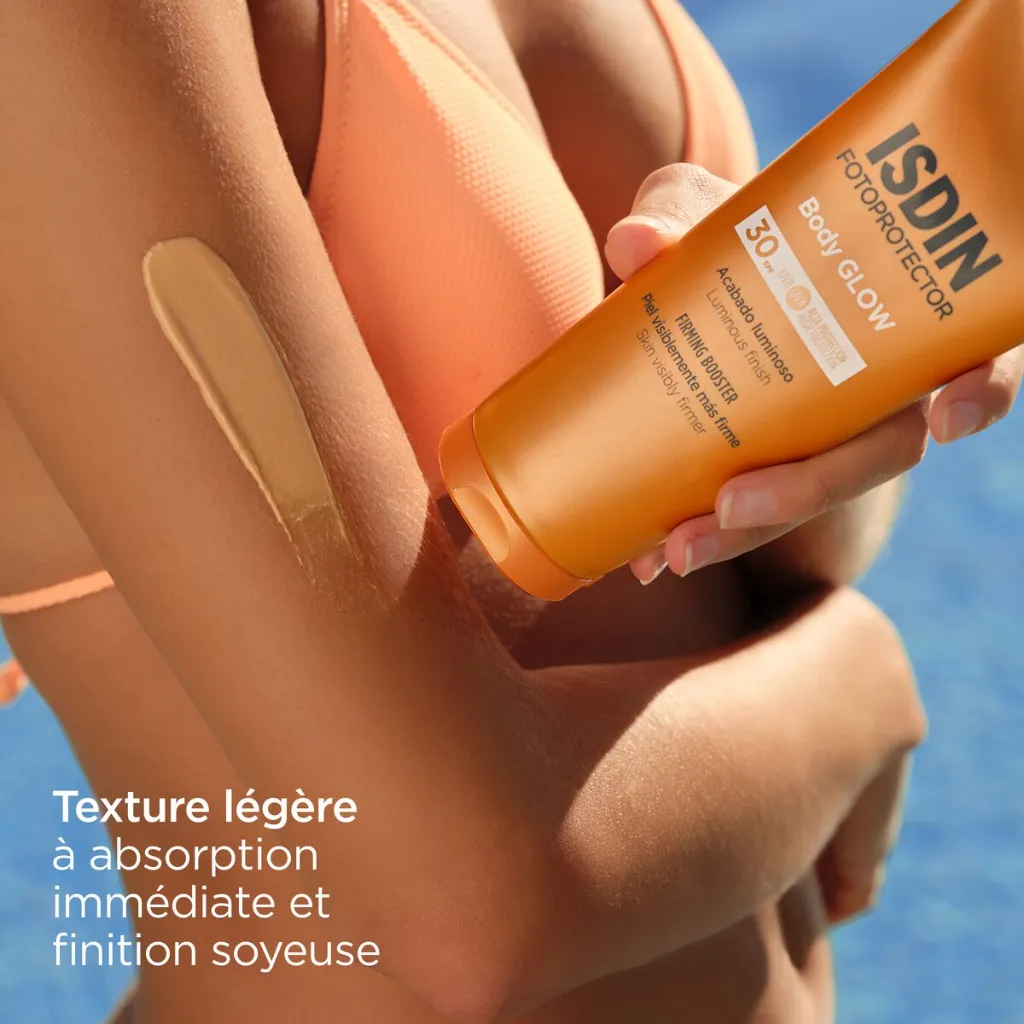 ISDIN SOLAIRE FOTOPROTECTOR BODY GLOW SPF30 200ML-3.webp