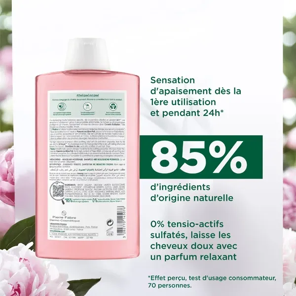 KLORANE SHAMPOOING APAISANT PIVOINE BIO 400ML-2.webp