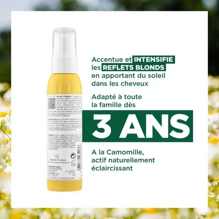KLORANE SPRAY CHEVEUX BLONDS CAMOMILLE 100ML-2.webp