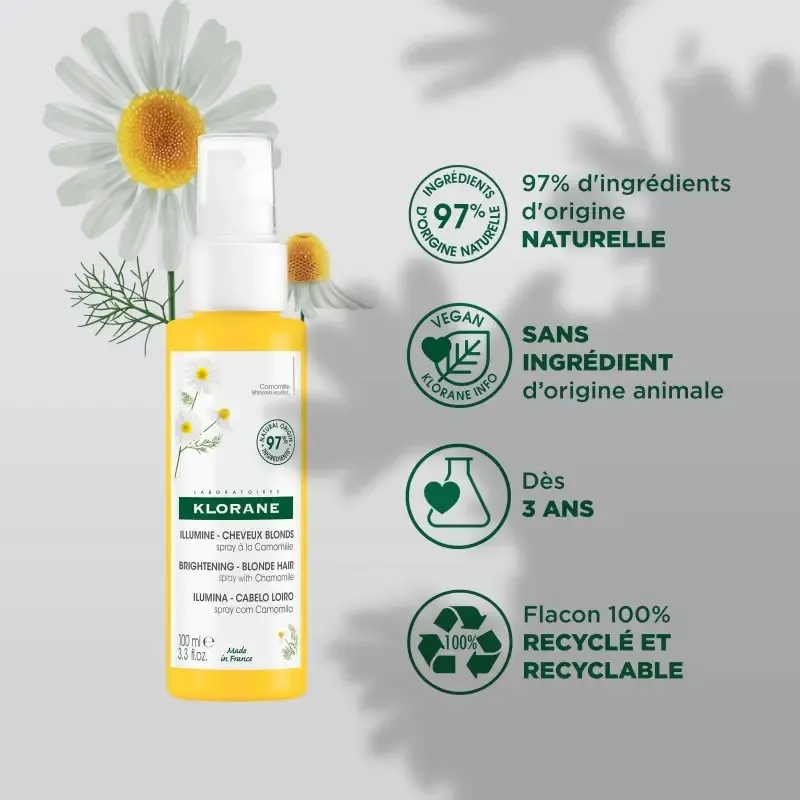 KLORANE SPRAY CHEVEUX BLONDS CAMOMILLE 100ML-4.webp
