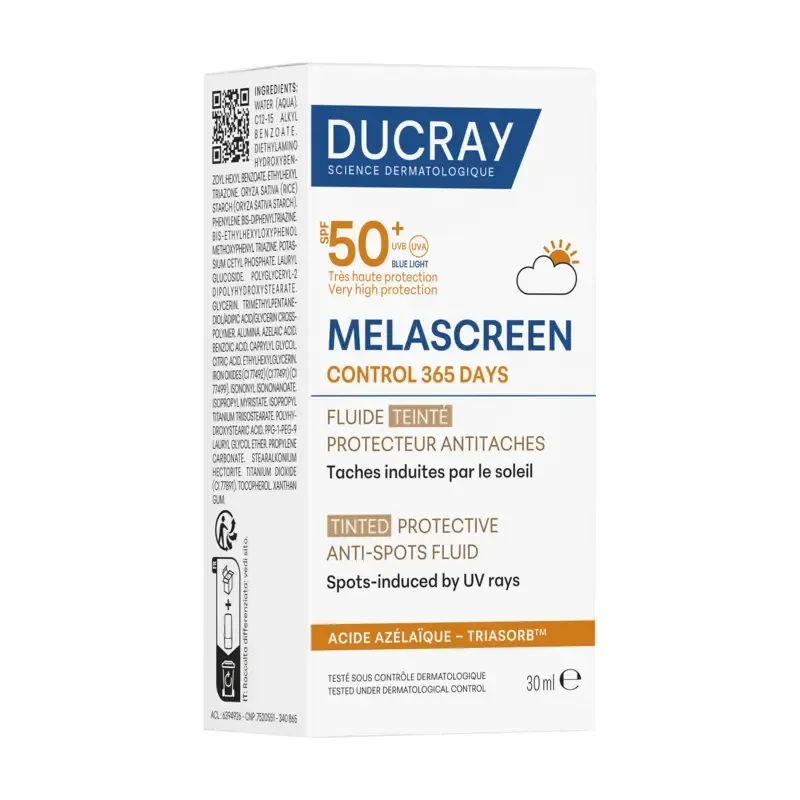 DUCRAY MELASCREEN CONTROL 365 FLUIDE TEINTÉ SPF50+ 30ML-2.webp