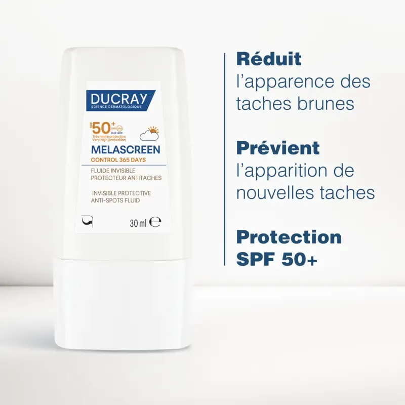 DUCRAY MELASCREEN  CONTROL 365 FLUIDE INVISIBLE SPF50+ 30ML-4.webp
