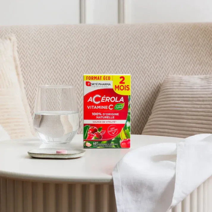 FORTE PHARMA ACEROLA VITAMINE C - 60 COMPRIMES-2.webp