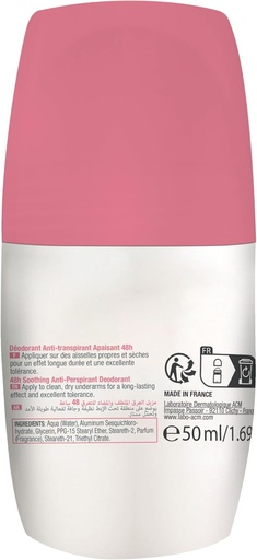 ACM DEODORANT ANTI-TRANSPIRANT APAISANT 48H 50ML