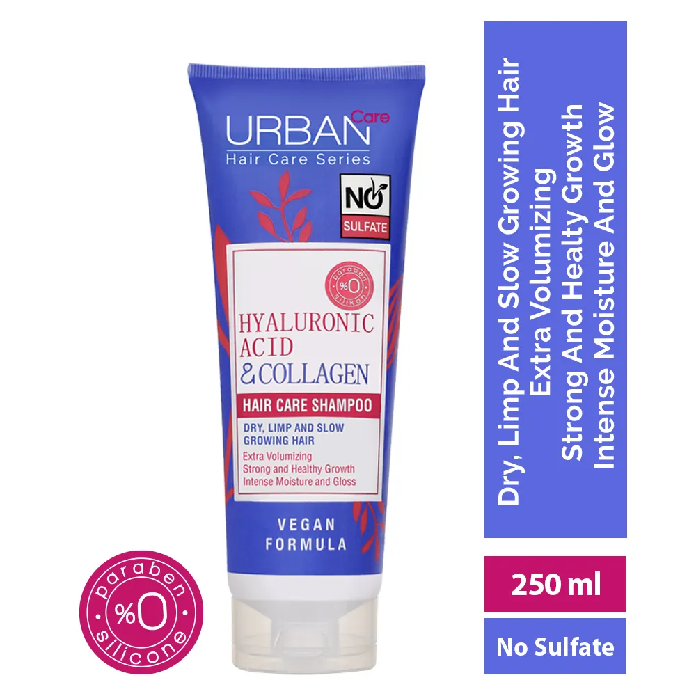 URBAN CARE HYALURONIC ACID ET COLLAGEN SHAMPOO 250ML.webp