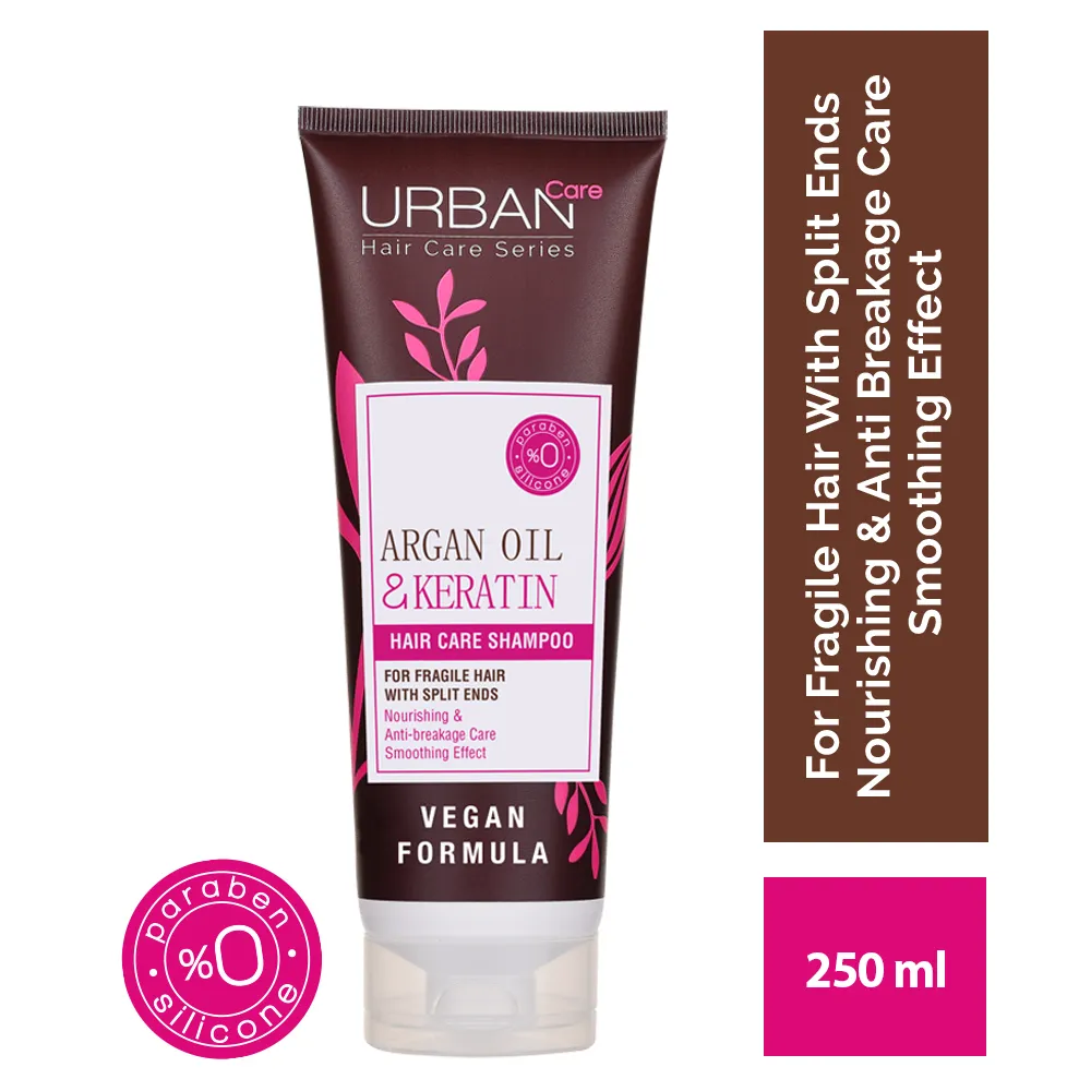 URBAN CARE ARGAN OIL ET KERATIN SHAMPOO 250ML-2.webp