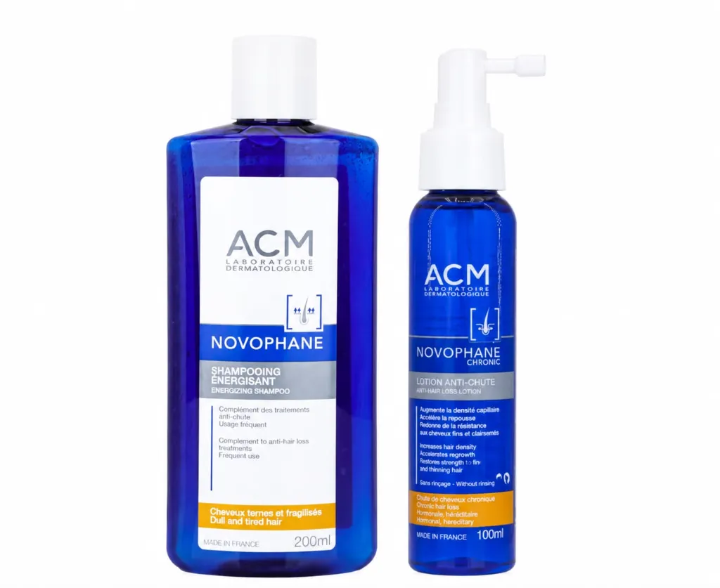 ACM PACK NOVOPHANE LOTION ANTI-CHUTE CHRONIC 100ML + SHAMPOOING ENERGISANT 200ML OFFERT-2.webp