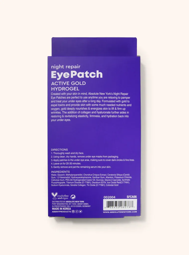 ABSOLUTE NY EYE PATCH 5U - GOLD NIGHT REPAIR SFCA06-2.webp