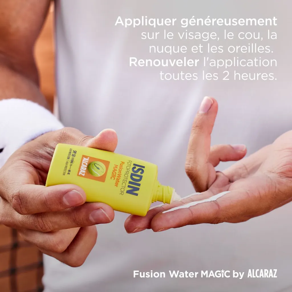 ISDIN SOLAIRE FUSION WATER BY ALCARAZ SPF50 50ML-5.webp