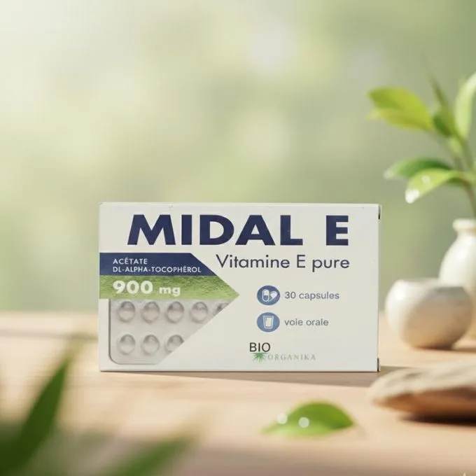 ERIC FAVRE MIDALE E VITAMINE E PURE - 30 CAPSULES-2.webp