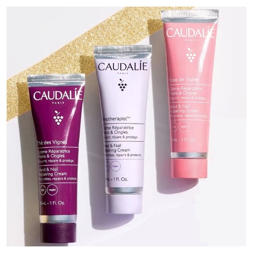 CAUDALIE COFFRET TRIO CREME MAINS NUTRITION