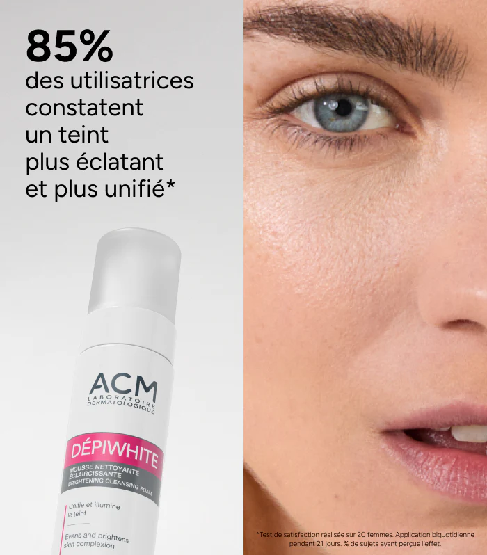 ACM DEPIWHITE MOUSSE NETTOYANTE ECLAIRCISSANTE 200ML