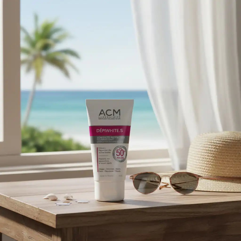 ACM DEPIWHITE S SOIN PHOTOPROTECTEUR ECLAIRCISSANT SPF50+ 50ML