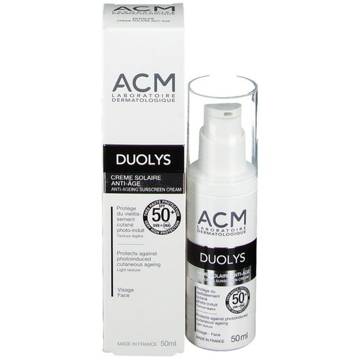 ACM DUOLYS CREME SOLAIRE ANTI-AGE 50ML