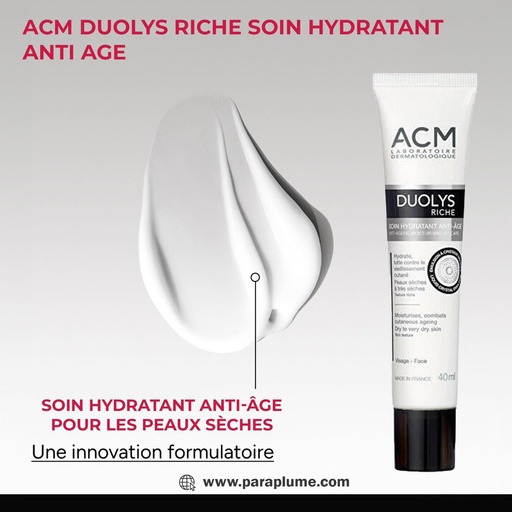 ACM DUOLYS RICHE SOIN HYDRATANT ANTI-AGE 40ML