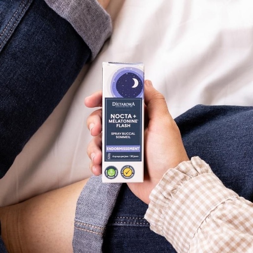DIETAROMA NOCTA+ MELATONINE FLASH SPRAY - ENDORMISSEMENT - 30ML