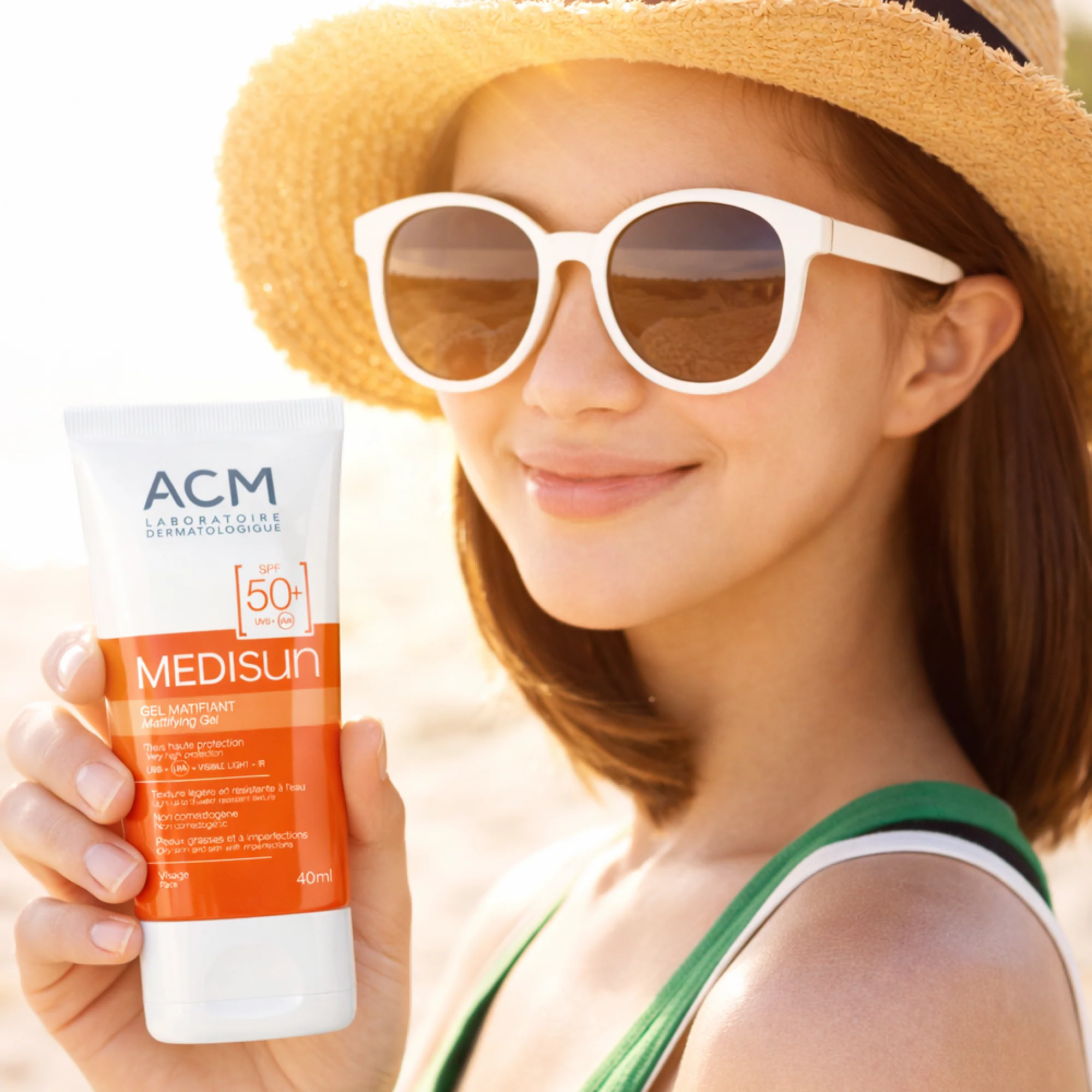 ACM MEDISUN GEL MATIFIANT SPF50+ 40ML