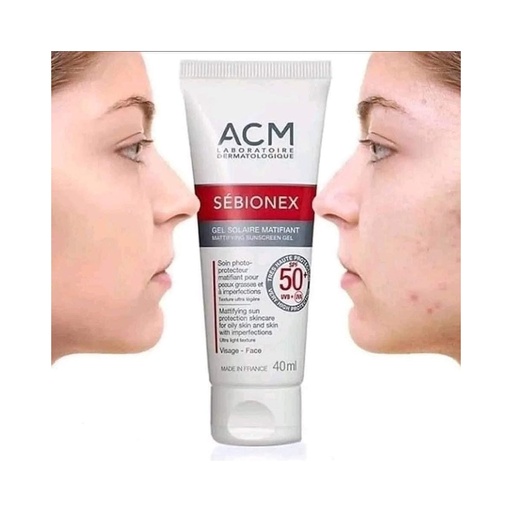 ACM SEBIONEX GEL SOLAIRE MATIFIANT SPF50+ 40ML