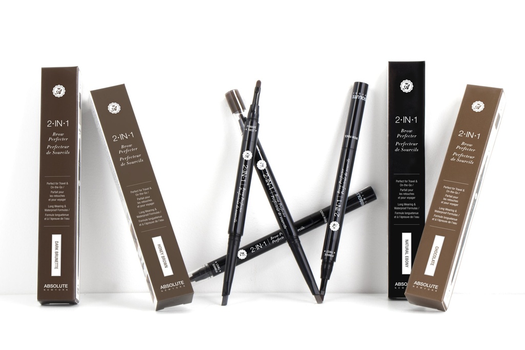 [888432920413] ABSOLUTE NY 2IN1 BROW PERFECTER - HONEY BROWN AEBD03