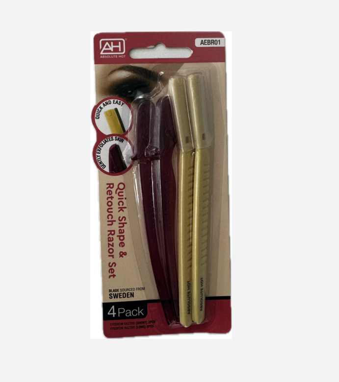ABSOLUTE NY AH QUICK SHAPE ET RETOUCH RAZOR SET AEBR01