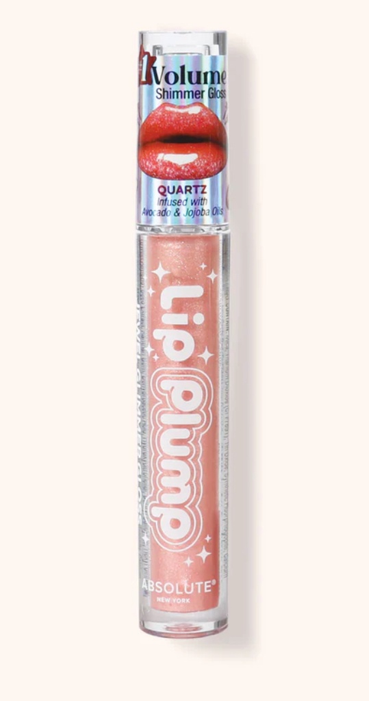 [888432991697] ABSOLUTE NY LIP PLUMP JEWEL GLIMMER GLOSS - QUARTZ MLPG12