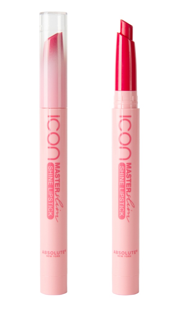 ABSOLUTE NY MASTER SLIM SHINE LIPSTICK - SALMON PINK MLSS26