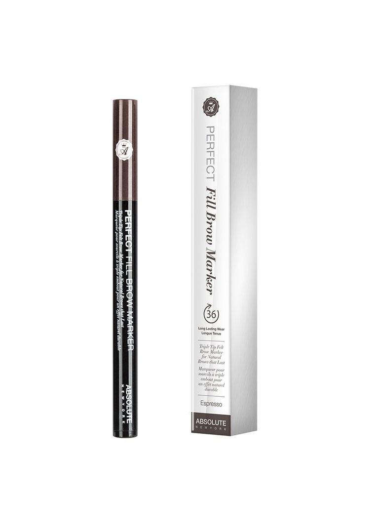 ABSOLUTE NY PERFECT FILL BROW MARKER - ESPRESSO AEBM02