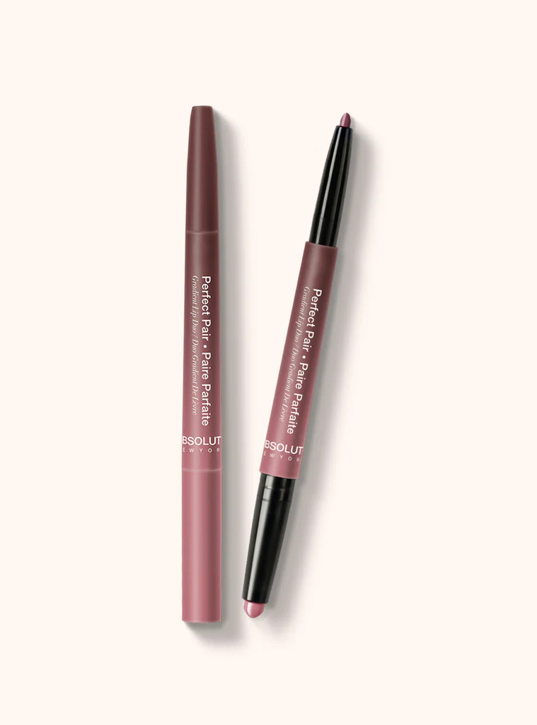 [888432911268] ABSOLUTE NY PERFECT PAIR LIP DUO - ROSE WOOD ALD04