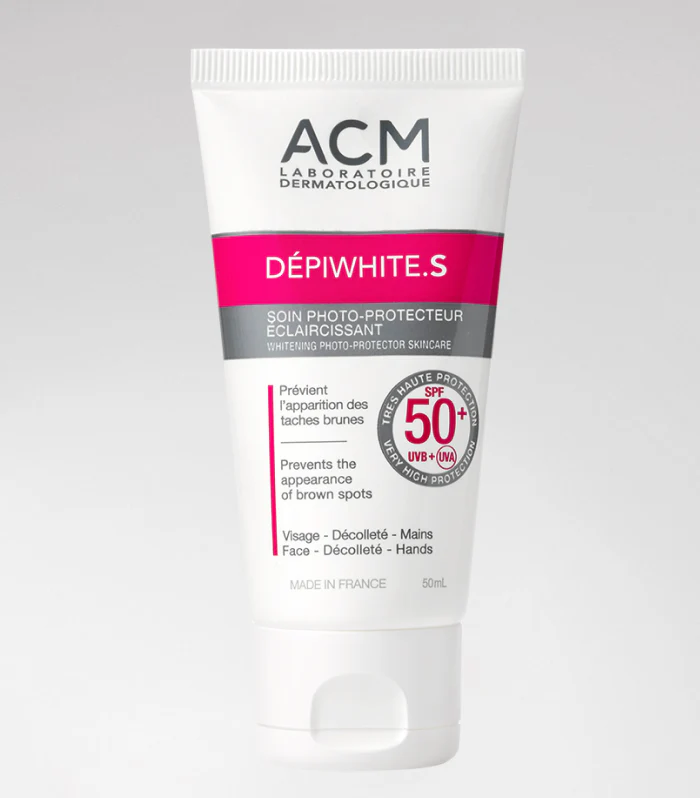 [3760095250342] ACM DEPIWHITE S SOIN PHOTOPROTECTEUR ECLAIRCISSANT SPF50+ 50ML