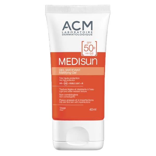 [3760095254296] ACM MEDISUN GEL MATIFIANT SPF50+ 40ML
