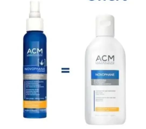ACM PACK NOVOPHANE LOTION ANTI-CHUTE CHRONIC 100ML + SHAMPOOING ENERGISANT 200ML OFFERT