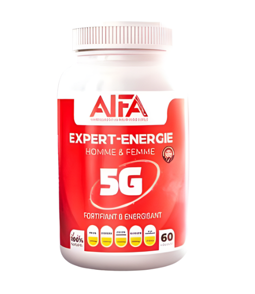[6111271840074] ALFA DERM EXPERT ENERGIE HOMME ET FEMMES - 60 GELULES