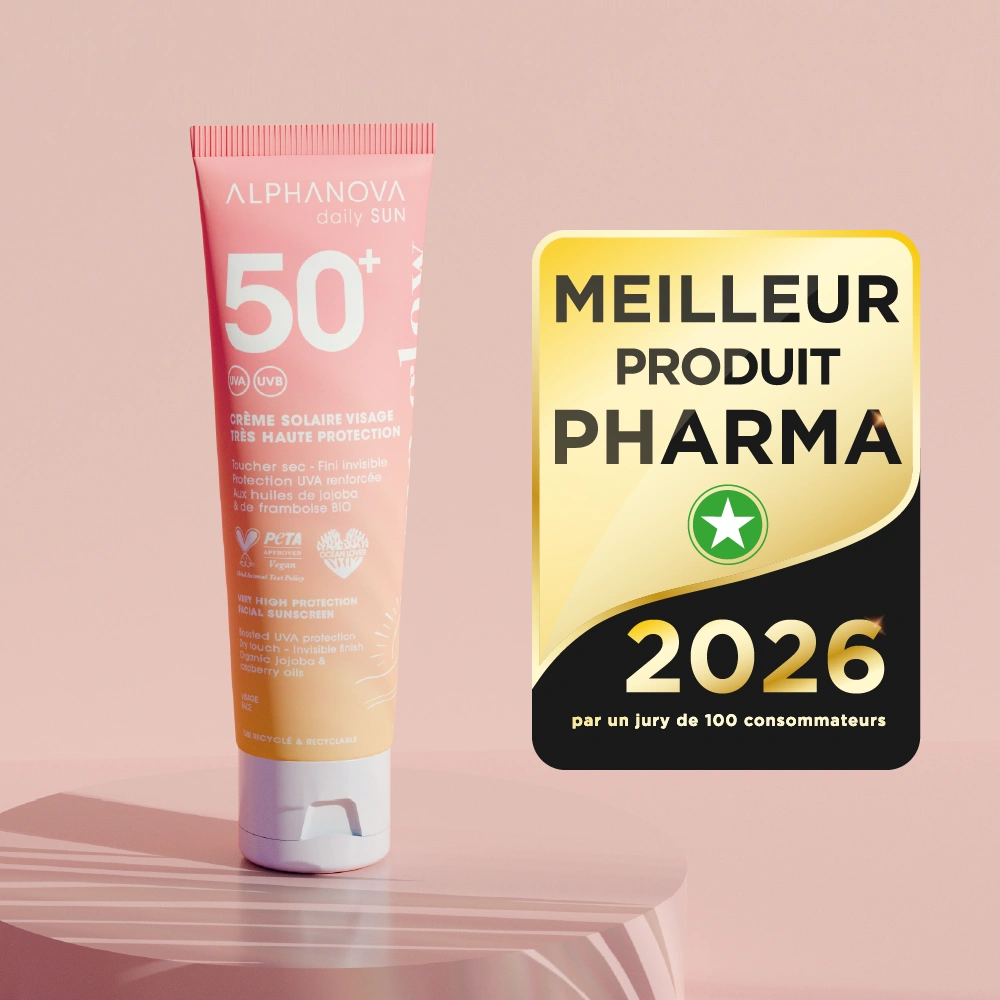 ALPHANOVA DAILY SUN CREME SOLAIRE VISAGE SPF50+ 50ML