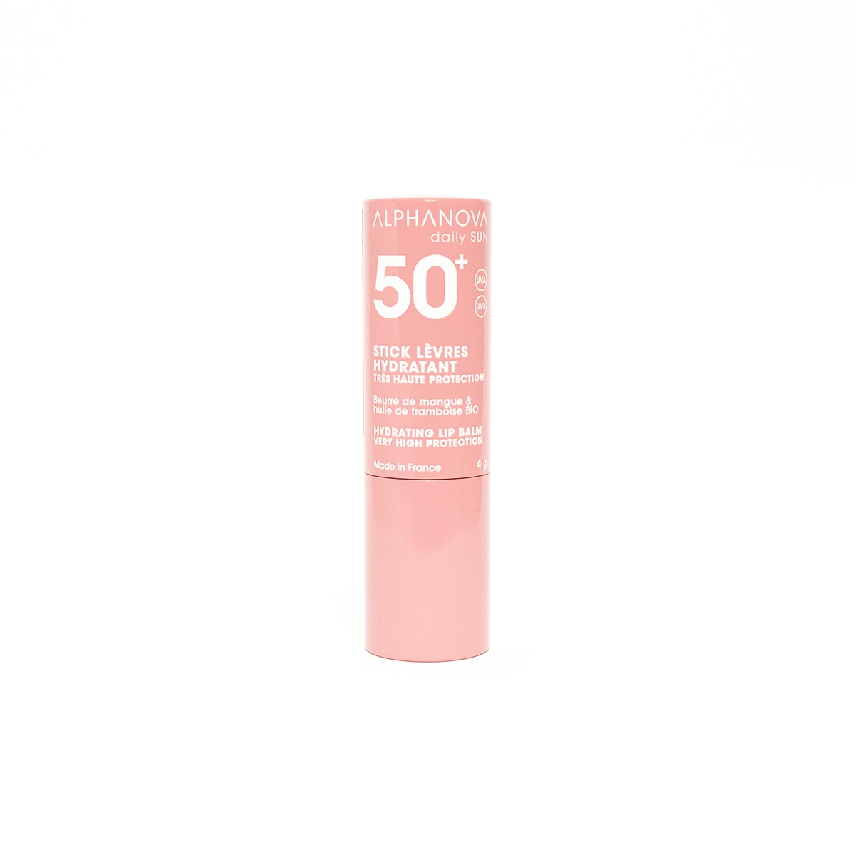 ALPHANOVA DAILY SUN STICK LEVRES HYDRATANT BIO SPF50+ 4G