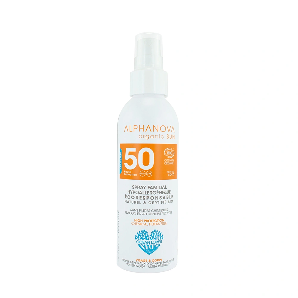[3760075072940] ALPHANOVA ORGANIC SUN CREME SOLAIRE HYPOALLERGENIQUE BIO SPF50+ 50G