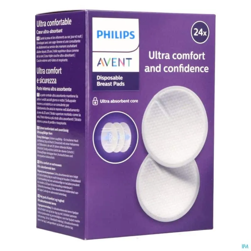 [8710103867678] AVENT COUSSINETS D'ALLAITEMENT JETABLES 24U