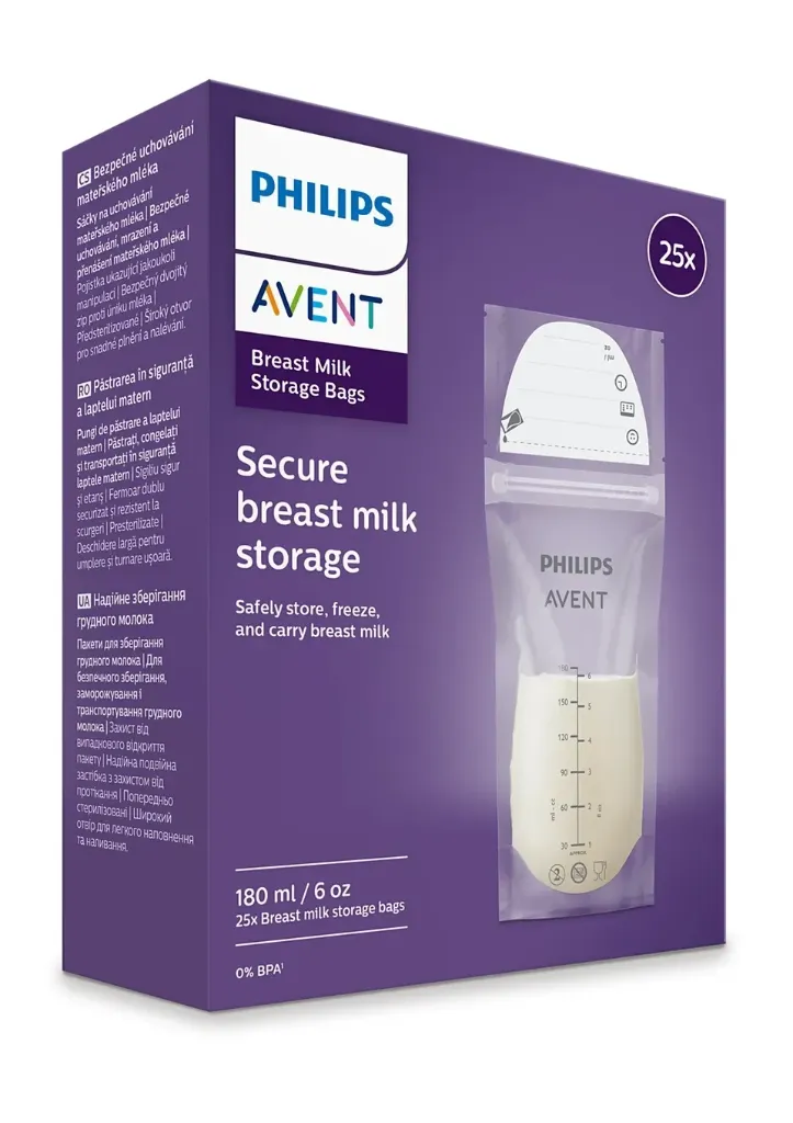 AVENT SACHETS DE CONSERVATION LAIT MATERNEL 25U
