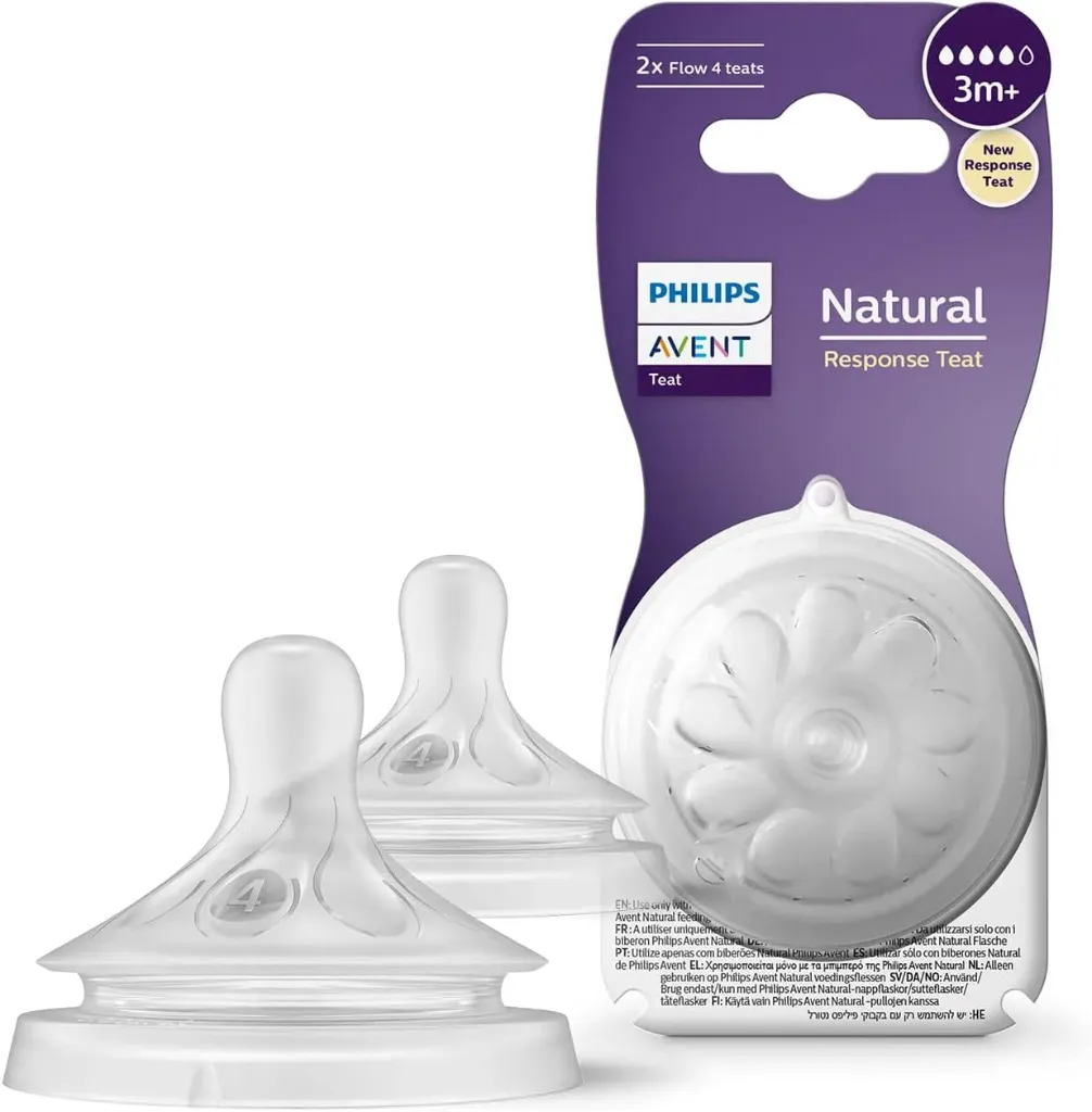 [8720689012041] AVENT TETINES NATURAL 3M+ 2U