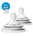 AVENT TETINES NATURAL 3M+ 2U