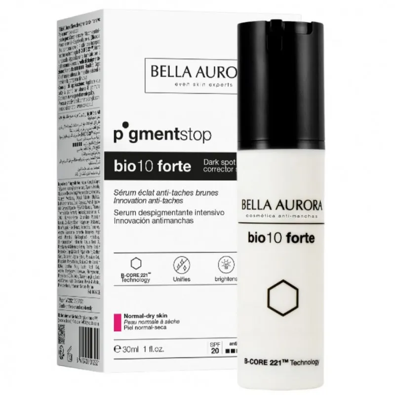 [8413400012221] BELLA AURORA PIGMENT-STOP BIO10 FORTE PEAU NORMALE A SECHE 30ML