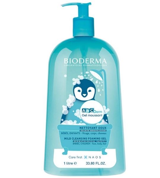 [3401397163618] BIODERMA ABCDERM GEL MOUSSANT 1L