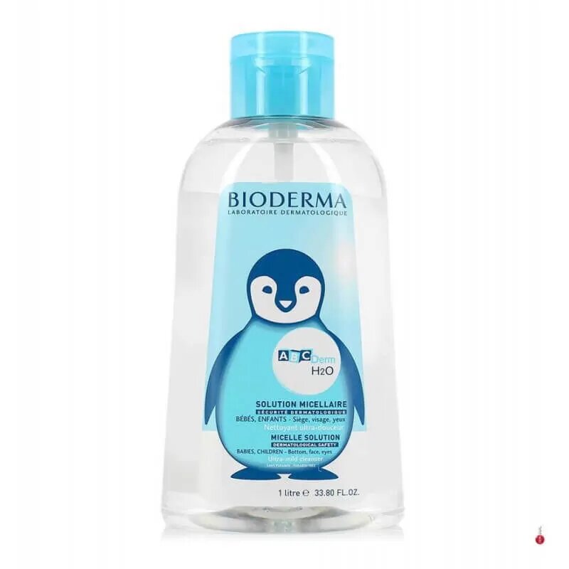 [3701129801987] BIODERMA ABCDERM H2O EAU MICELLAIRE 1L