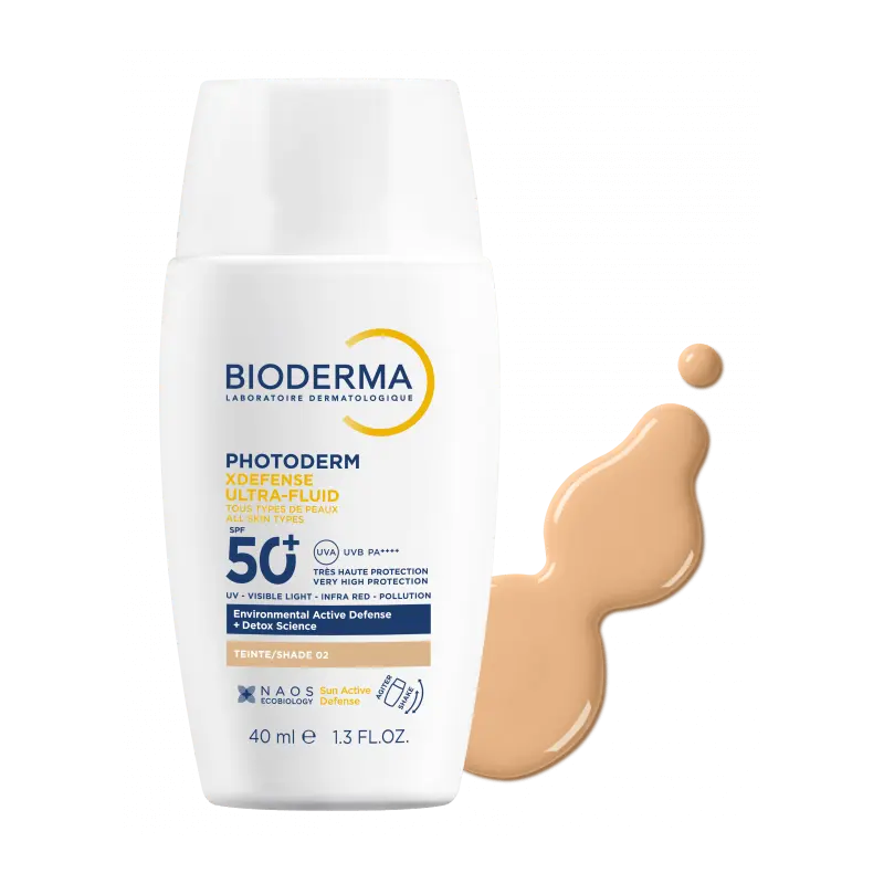 [3701129813638] BIODERMA PHOTODERM XDEFENSE ULTRA-FLUID SPF50+ TEINTE 02 40ML