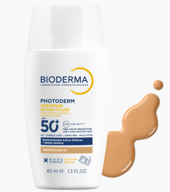 BIODERMA PHOTODERM XDEFENSE ULTRA-FLUID SPF50+ TEINTE 03 40ML