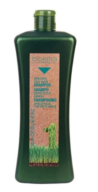 BIOKERA NATURE SHAMPOOING SPECIFIQUE CHEVEUX GRAS 1L
