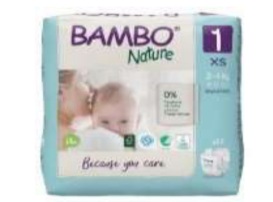 [5703538244353] BIO LIFE BAMBO NATURE COUCHES BEBE T1 2-4KG 22U