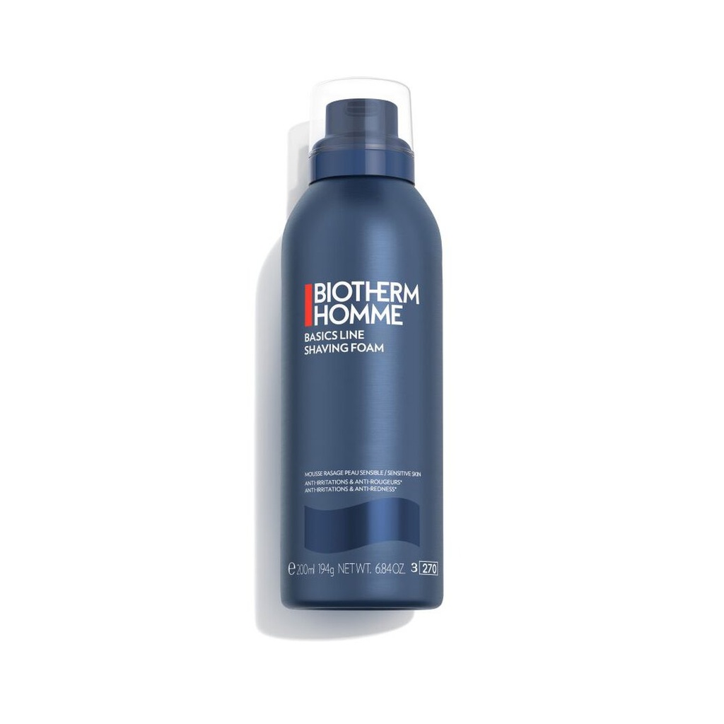 [3367729017212] BIOTHERM HOMME BASICS LINE SHAVING FOAM 200ML